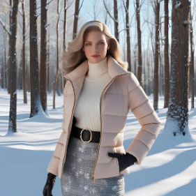 Eine Winterjacke Damen hält warm in der kalten Jahreszeit